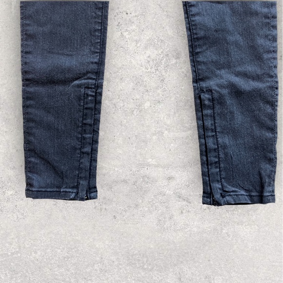 Rag & Bone Gray Jeans Zippered Bottom Skinny Fit Women Size 24 - Picture 4 of 9